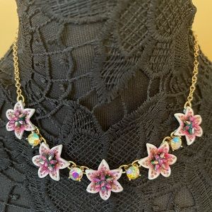Betsey Johnson Flower Necklace